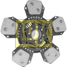 Disco frizione in ceramica 327mm 5 inserimenti. DEUTZ FAHR AGROTRON BF4M1012E-BF6M2012C 01.95-12.01 LUK 333 0137 10