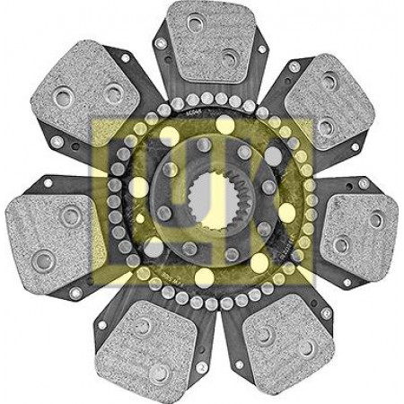 Ceramic clutch disc 330mm 7 fits. MASSEY FERGUSON 3000 1004-4-AT4.236 01.86-12.95 LUK 333 0172 10