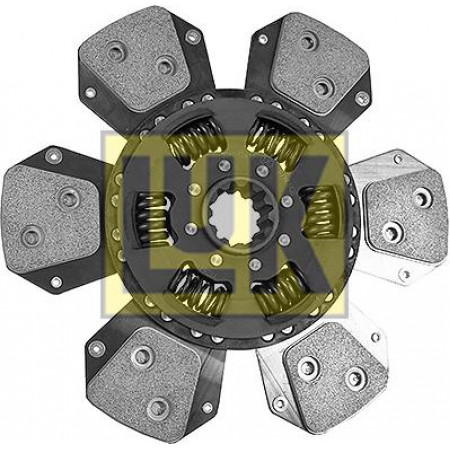 Ceramic clutch disc 280mm 6 fits. URSUS 8000 C CARRARO AGRIPLUS CLAAS ELIOS NECTIS NEXOS DEXHEIMER 500 FARMER F JOHN LUK 328 0438 10