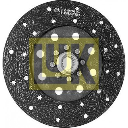 Organische Kupplungsscheibe mit 280 mm Vollprofil passt. DEUTZ FAHR AGROCOMPACT AGROXTRA D DX F3L912-F4L913 LUK 328 0099 16