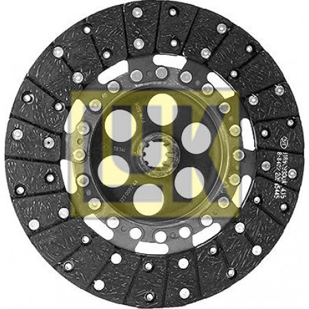 Organische koppelingsplaat 270 mm volledig profiel past. MASSEY FERGUSON 100 20 200 2000 30 50 60 700 VOLVO 300 400 23C-AD4.203 LUK 327 0002 46