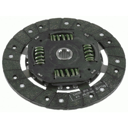 Clutch disc 240mm full profile CHRYSLER VOYAGER IV 2.5D 02.00-12.08 SACHS 1878 001 507