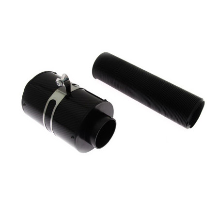Universeel filter (kegel, luchtbox) Airbox carbonowy z filtrem stozkowym. afmetingen 180x130 ZESTAW TURBOWORKS SPEEDMAX JB-BX-001