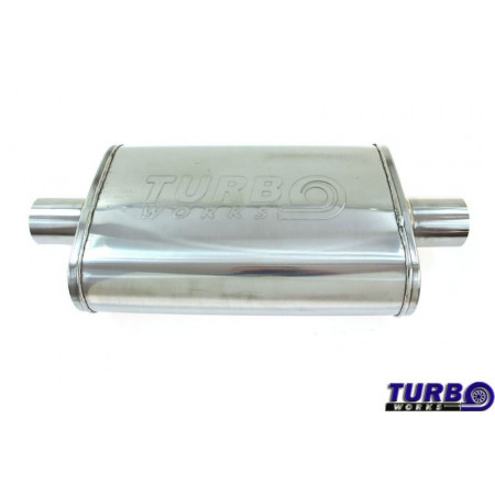 "Muffler Tlumik Srodkowy TurboWorks LT-13 Center 225"" Center 225""" TURBOWORKS TW-TL-113