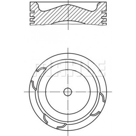 Diamètre de piston 130mm DAF DAF 85 CF 95 XF CF 85 XF 95 BOVA FUTURA MAGIQ SOLARIS VACANZA XE280C-XE2 DAF CF 85 (AE85XF), 01.2001 - 05.2013 MAHLE 213 68 00
