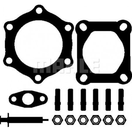 Assembly set. turbocharger Turbocharger assembly set MAN HOCL SL II TGA TGS I FAP A D2066LF01-D2676LF14 12. MAN TGA (H36), 03.2000 - MAHLE 228 TA 17916 000