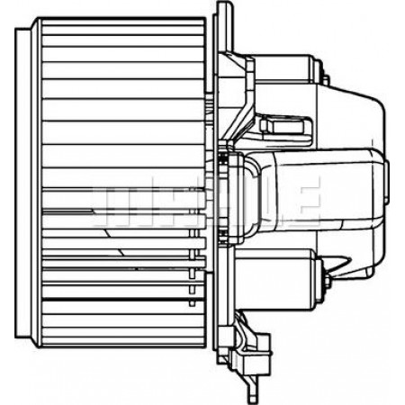 Innenraum-Heizlüfter FIAT STILO (192_), Schrägheck, 10.2001 - 11.2010 MAHLE AB 108 000P