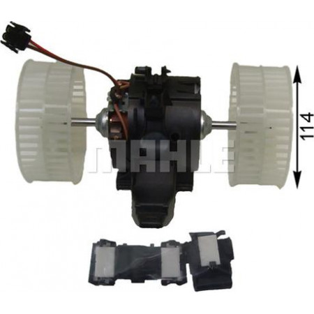 Interieurventilator BMW 5 - V (E60), Sedan, 12.2001 - 03.2010 MAHLE AB 133 000P