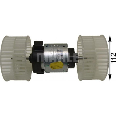 Ventilator. habitaclu Air blower motor 24V MERCEDES ACTROS MP2 - MP3 10.02- MERCEDES-BENZ ACTROS MP2 / MP3 (934.03), 10.2002 - MAHLE AB 87 000P