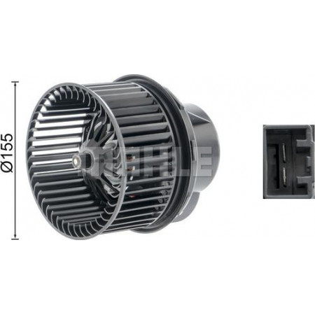 Ventilador de aquecimento interno FORD FOCUS C-MAX (DM2), Van, 10.2003 - 03.2007 MAHLE AB 250 000P