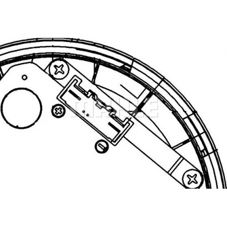 Fan. passenger compartment Air blower VOLVO C30 C70 II S40 II FORD FOCUS II 1.4-Electric 01.04- FORD FOCUS II (DB_, FCH, DH), Sedan, 04.2005 - MAHLE AB 263 000P