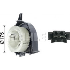 Termoventilatore abitacolo SKODA FABIA I Praktik (6Y5), Van/ station wagon, 01.2000 - 12.2007 MAHLE AB 21 000P