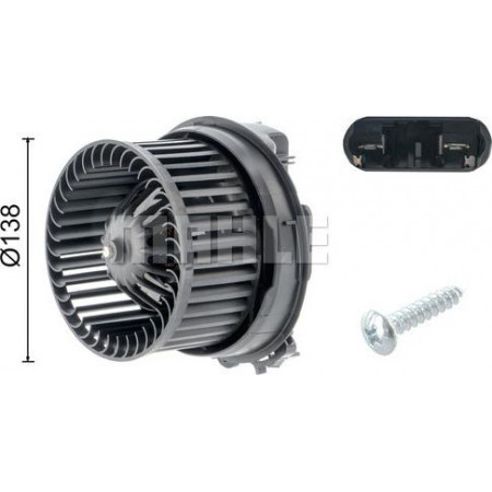 Interior fan heater CITROEN C3 II (SC_), Hatchback, 11.2009 - MAHLE AB 226 000S