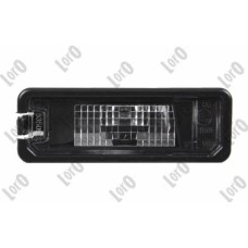 ABAKUS 053-50-900 - Luce targa pentru VW POLO V (2009–prezent)