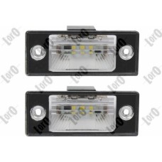 ABAKUS 053-10-920LED - Piloto de matrícula pentru VW BORA Variant (1999–2005)