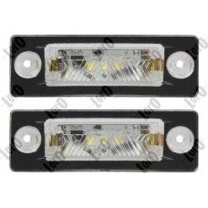 ABAKUS 053-21-900LED - Kennzeichenleuchte pentru VW CADDY III Box Body/MPV (2004–2015)