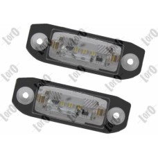 ABAKUS 052-11-900LED - Feu éclaireur de plaque pentru VOLVO S80 I (1998–2008)