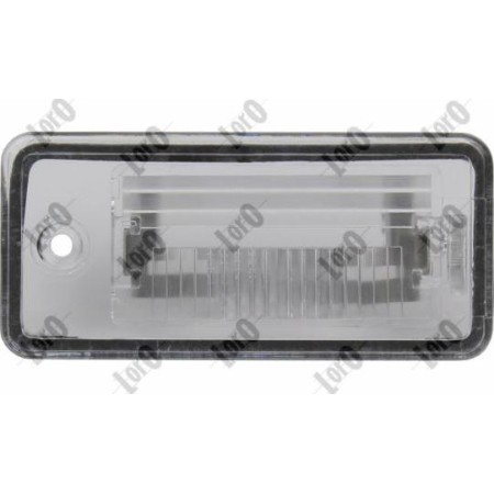 ABAKUS 003-07-901 - Licence Plate Light pentru AUDI A4 B6 Convertible (2002–2009)