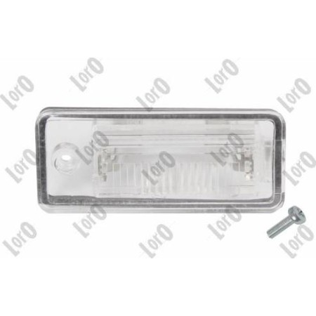 ABAKUS 003-07-903 - Licence Plate Light pentru AUDI A4 B7 Convertible (2002–2009)