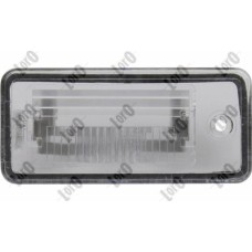 ABAKUS 003-07-902 - Piloto de matrícula pentru AUDI A4 B6 (2000–2005)