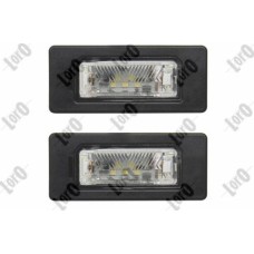 ABAKUS 003-23-900LED - Feu éclaireur de plaque pentru AUDI A4 B8 Avant (2007–2015)