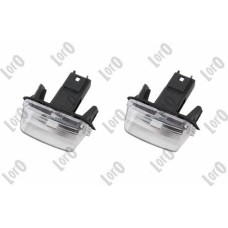 ABAKUS 038-06-905LED - Luce targa pentru PEUGEOT 308 SW I (2007–2014)
