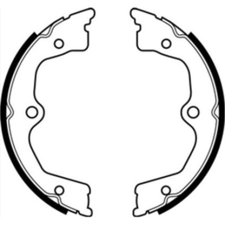 ABE C04024ABE - Brake Shoe Set, parking brake pentru HONDA ACCORD VIII Estate (2008–prezent)