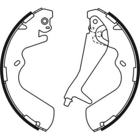 ABE C00511ABE - Brake Shoe Set pentru HYUNDAI PORTER Van (1994–2004)
