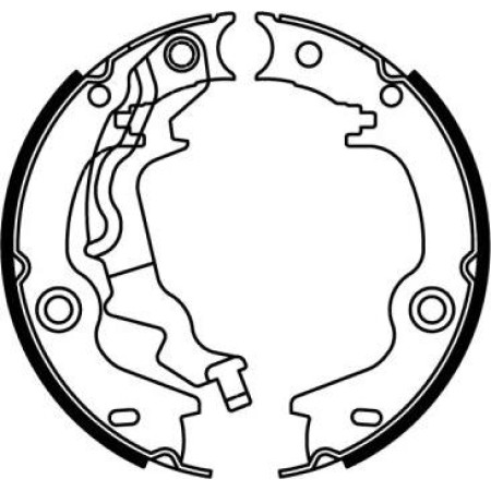 ABE C00525ABE - Brake Shoe Set, parking brake pentru HYUNDAI ACCENT III Saloon (2005–2012)