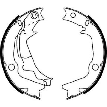 ABE C00526ABE - Brake Shoe Set pentru HYUNDAI XG Saloon (2000–2005)
