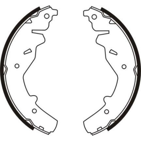 ABE C00307ABE - Brake Shoe Set pentru KIA SPORTAGE SUV (1994–2005)