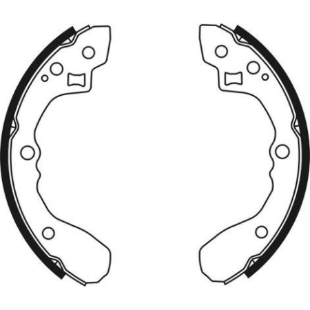 ABE C00313ABE - Brake Shoe Set pentru KIA CERATO II Saloon (2009–prezent)