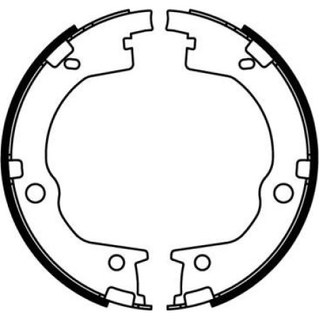 ABE C00328ABE - Brake Shoe Set, parking brake pentru KIA SORENTO I (2002–2011)