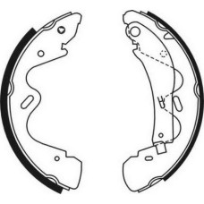 ABE C01054ABE - Kit ganasce freno pentru NISSAN TERRANO II Van (1998–2007)