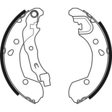 ABE C01056ABE - Bremsbackensatz pentru RENAULT CLIO III (2005–2014)