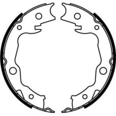 ABE C01063ABE - Brake Shoe Set, parking brake pentru NISSAN LEAF (2010–prezent)