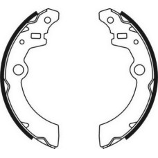 ABE C08021ABE - Juego de zapatas de frenos pentru SUZUKI WAGON R+ Hatchback (2000–prezent)