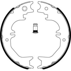 ABE C02082ABE - Bremsbackensatz, Feststellbremse pentru TOYOTA LAND CRUISER PRADO (2002–2010)