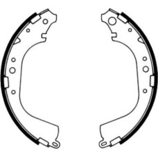 ABE C02039ABE - Kit ganasce freno pentru TOYOTA TUNDRA Pickup (1999–2006)