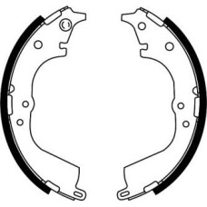 ABE C02072ABE - Juego de zapatas de frenos pentru TOYOTA HIACE V Van (2004–2019)