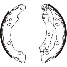 ABE C0C020ABE - Juego de zapatas de frenos pentru CITROËN C3 III Van (2016–prezent)