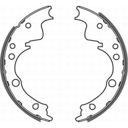 ABE C0E001ABE - Brake Shoe Set pentru IVECO DAILY II Van (1989–2009)