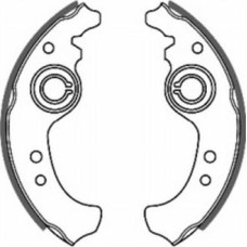 ABE C0F001ABE - Bremsbackensatz pentru FIAT 147 (1976–1996)