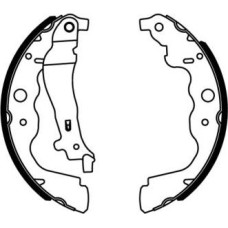 ABE C0R031ABE - Brake Shoe Set pentru DACIA LOGAN II (2012–prezent)