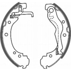ABE C0W011ABE - Kit ganasce freno pentru VW CALIFORNIA T4 Camper (1990–2004)