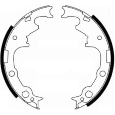 ABE C0Y003ABE - Jeu de mâchoires de frein pentru JEEP COMANCHE (1985–1996)