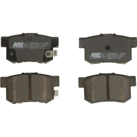 ABE C24005ABE-P - Brake Pad Set, disc brake pentru HONDA STREAM (2001–prezent)
