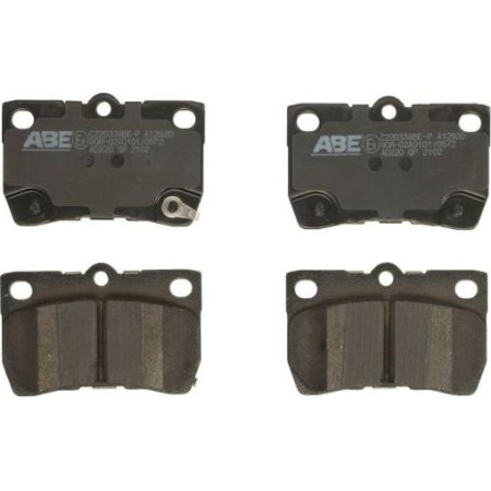 ABE C22033ABE-P - Brake Pad Set, disc brake pentru TOYOTA CROWN (2003–2008)