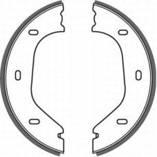 ABE CRB000ABE - Brake Shoe Set, parking brake pentru BMW 3 Convertible (1982–1993)