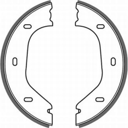 ABE CRB000ABE - Brake Shoe Set, parking brake pentru BMW 3 Convertible (1982–1993)